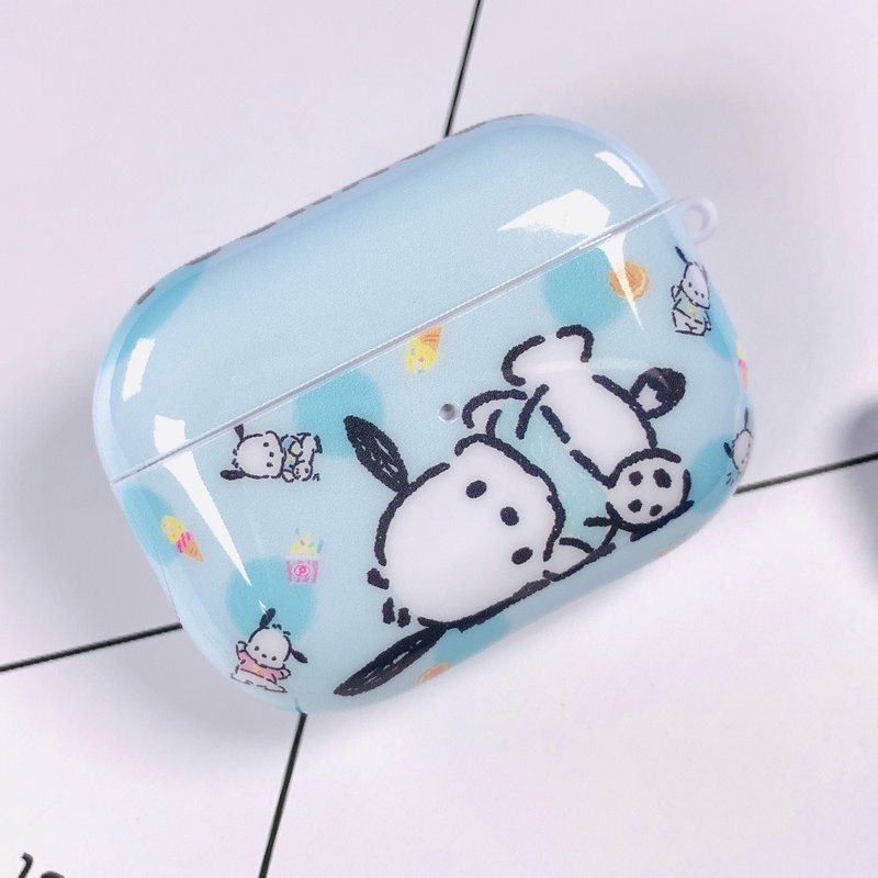 三丽鸥系列 Airpods Pro耳机保护套 帕恰狗 - 数码小物 - 塑料 蓝色