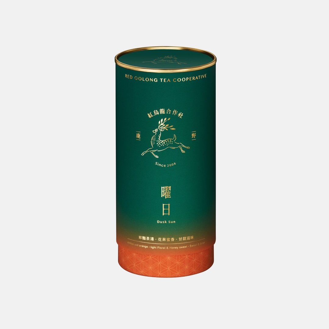 红乌龙合作社 | 曜日原叶 罐装 75g - 茶 - 新鲜食材 黄色