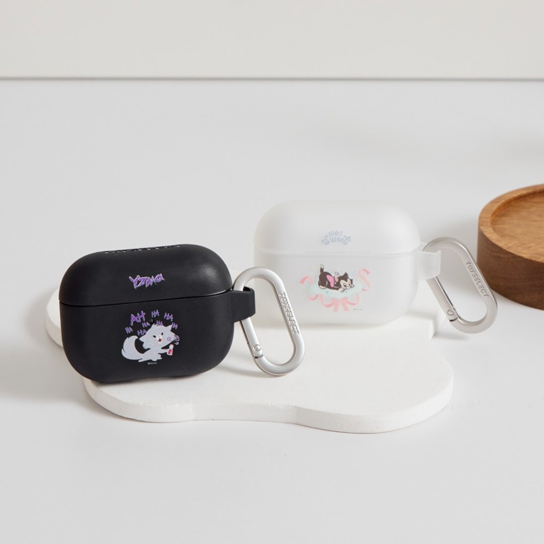 Disney Cats And Dogs-邪恶的伊丝玛款强悍防摔 AirPods 保护套 - 耳机收纳 - 塑料 多色