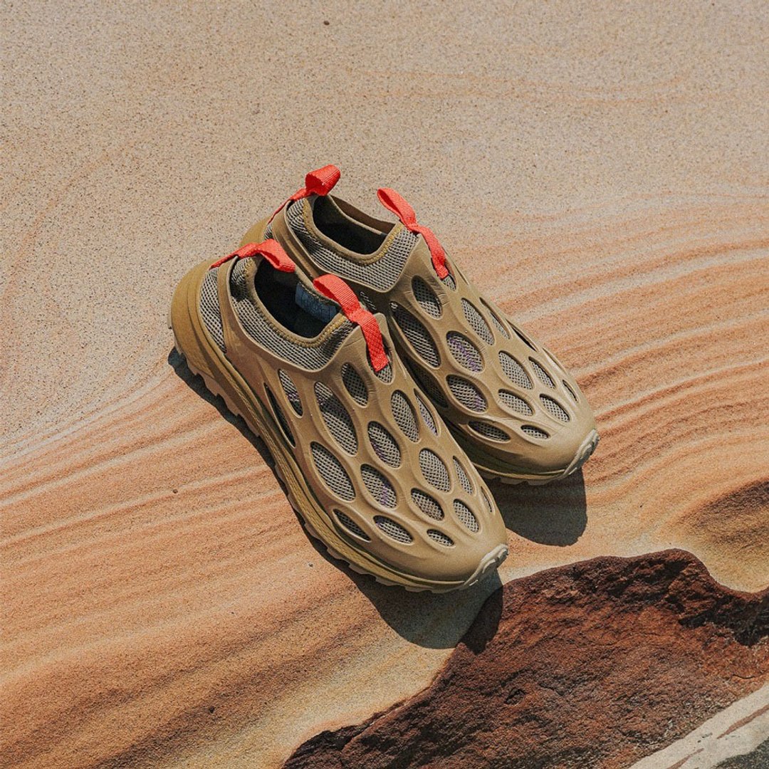 MERRELL Hydro Runner潮流轻量透气户外洞洞鞋 男鞋-拿铁棕 - 男款运动鞋/球鞋 - 其他材质 