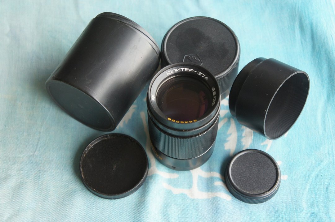 JUPITER-37A 135mm f/3.5 镜头适用于 M42 ZENIT、PENTAX 或 BESSAFLEX - 相机 - 其他材质 