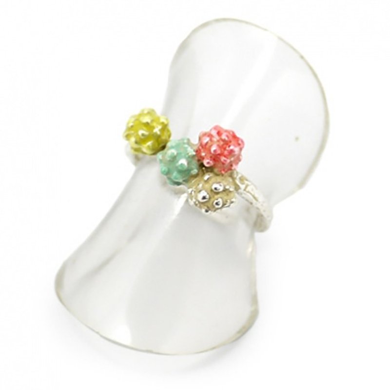 Konpeto Konpeito Ring / Ring RN053 - 戒指 - 其他金属 粉红色