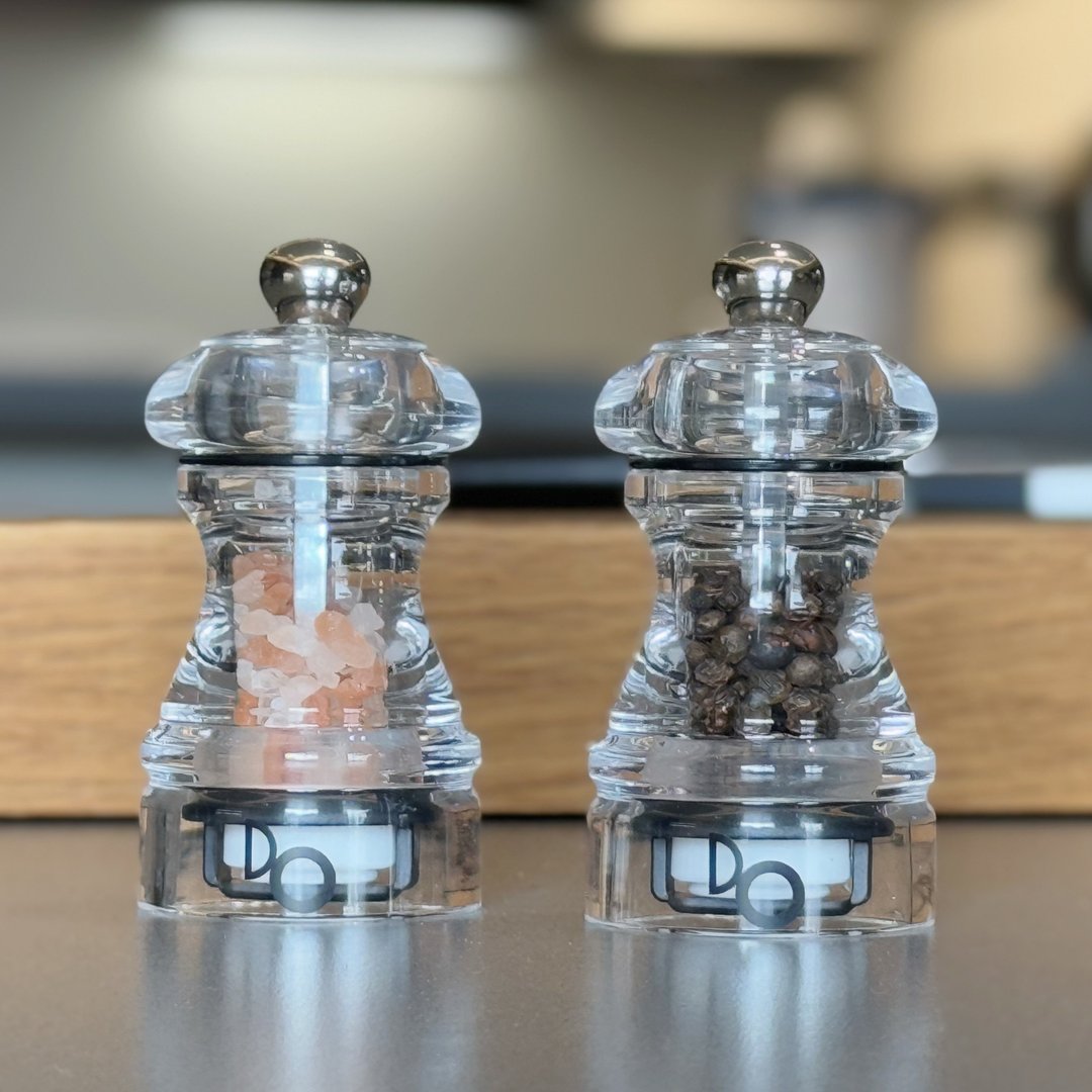 jaanlife 漾居生活 Arlo 95 胡椒盐巴研磨器双入组合 - 调味罐/酱料瓶 - 其他材质 白色