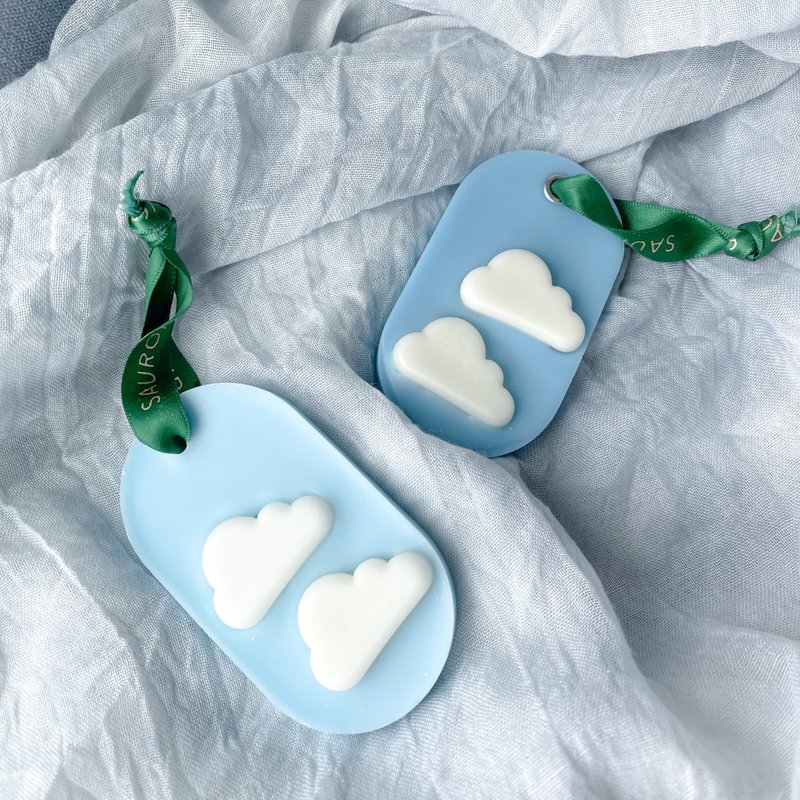 云朵香氛大豆蜡片 - 衣柜/鞋柜 - 蜡 蓝色