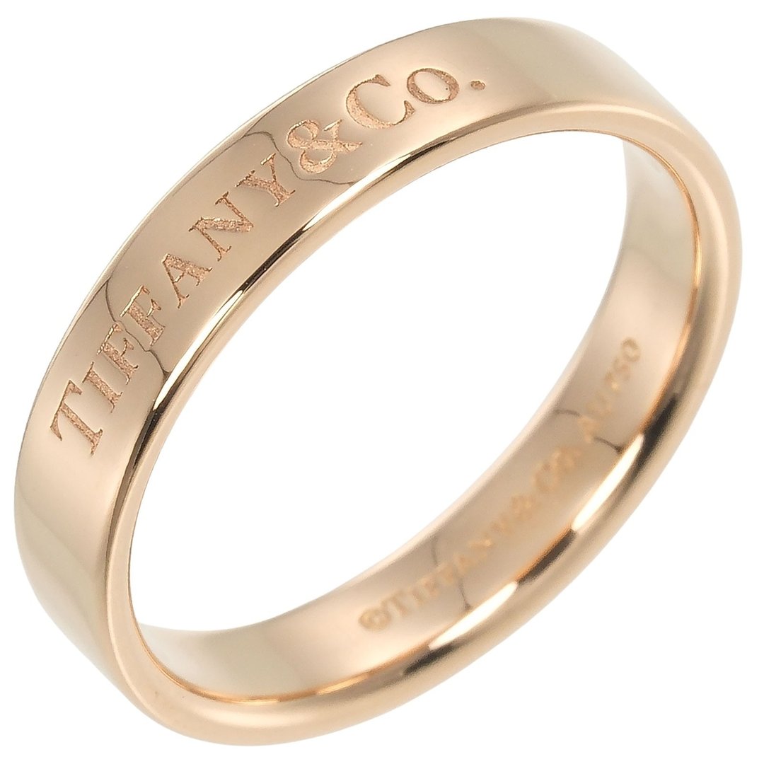 [日本直送] Tiffany & Co. Flat Band，尺寸 13.5，戒指，4 毫米，型号 K18PG，约 4.5 克，女士 [二手] - 戒指 - 贵金属 金色
