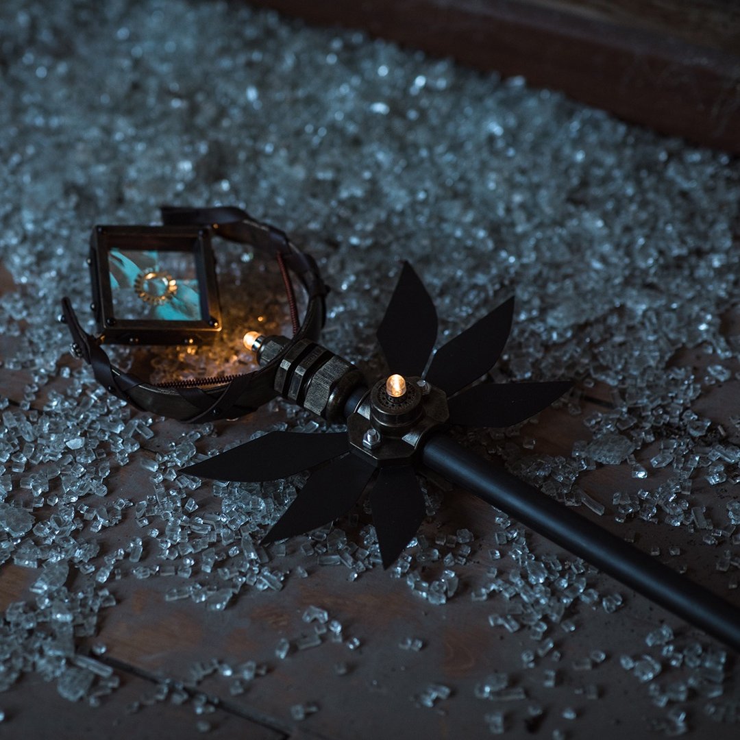蒸汽朋克 Mr.Yis Steamland 魔杖 魔法杖 手杖道具 - 其他 - 其他金属 黑色
