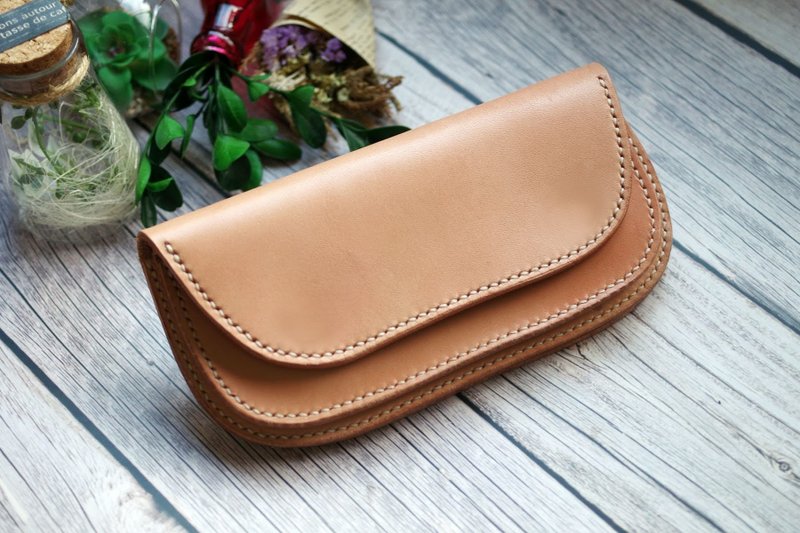 卡車司機錢包 - 皮夹/钱包 - 真皮 卡其色