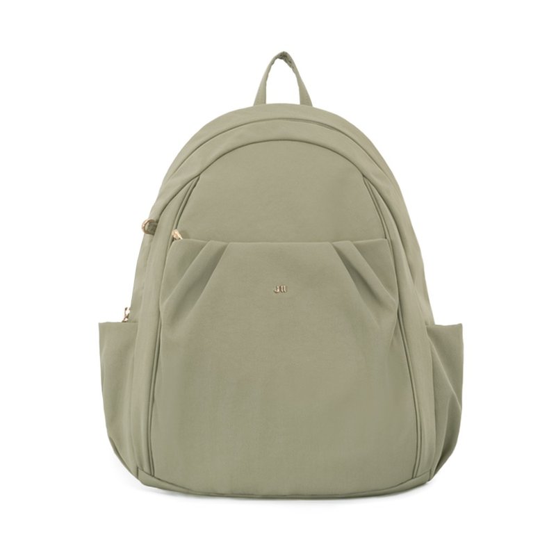J II 后背包-黛妃防泼水后背包(大款)-6606-14-多色任选 - 后背包/双肩包 - 尼龙 绿色