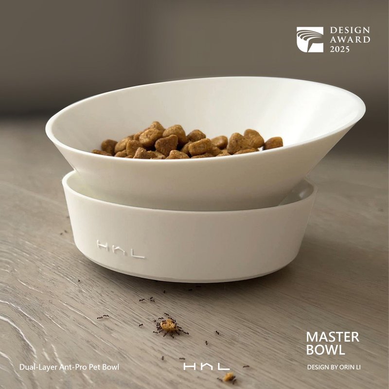 【请用膳】 双道防蚁宠物碗 | 单碗 - 碗/碗架 - 硅胶 