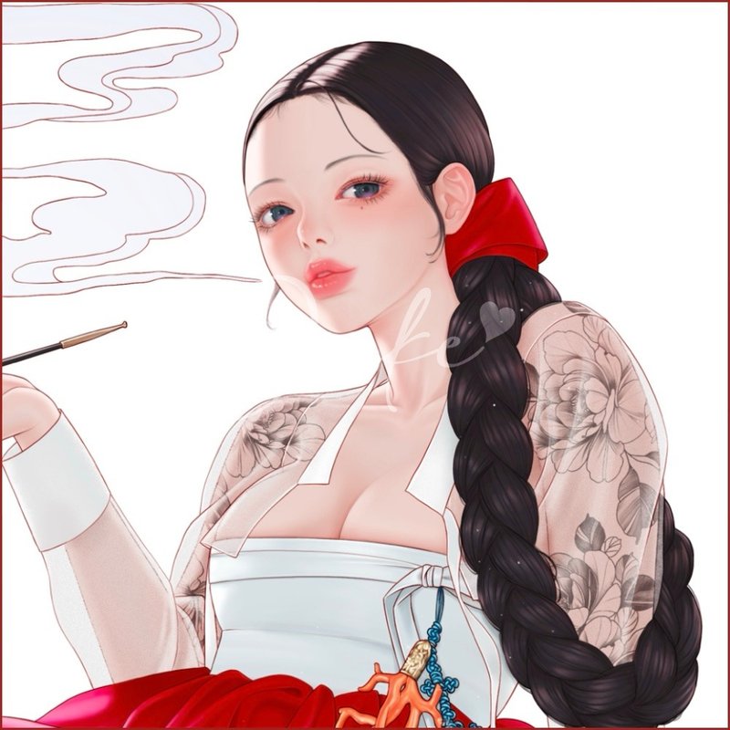 花延 - 贴纸 - 纸 多色