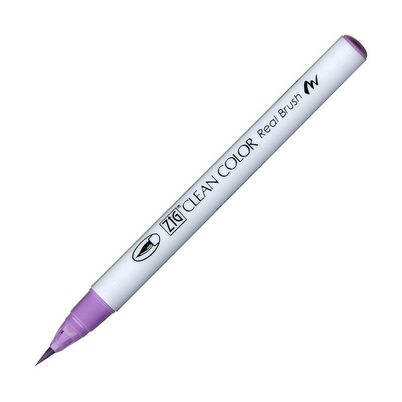 【Kuretake 日本吴竹】ZIG 彩绘毛笔 Light Violet - 其他书写用品 - 塑料 紫色