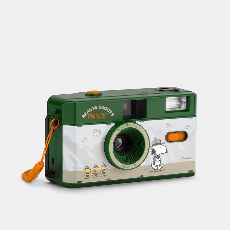 【Polaroid杂货店】史努比 Snoopy 135 35mm 底片 胶卷 傻瓜 相机 - 其他 - 塑料 绿色