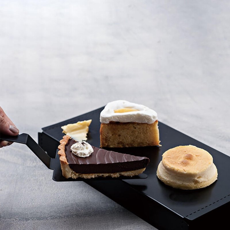 下午茶-蛋糕铲 - 餐刀/叉/匙组合 - 不锈钢 