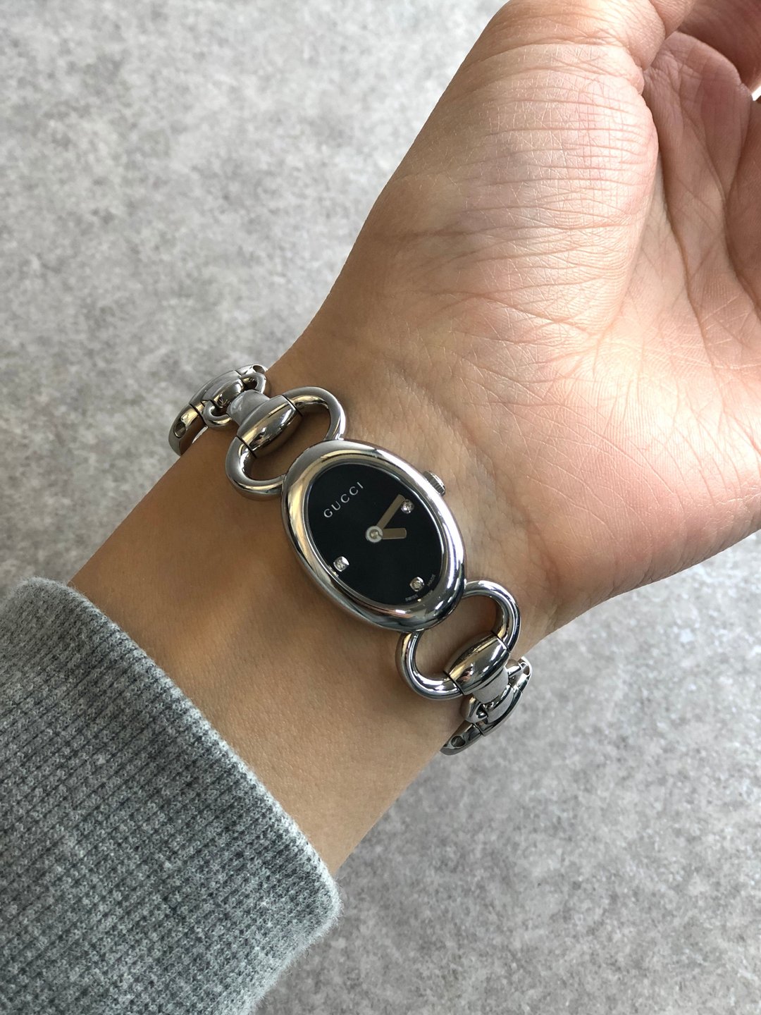 【日本直送 名牌中古包】GUCCI 古驰 Tornabuoni 手表 银色 118 vintage 古着 old azraga - 女表 - 不锈钢 银色