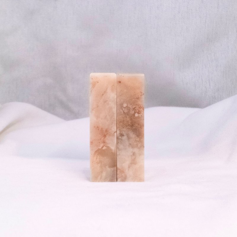 爱你一万年 / 宝泥斋定制结婚/情人对章 - 精品老挝石 - 印章/印台 - 石头 粉红色