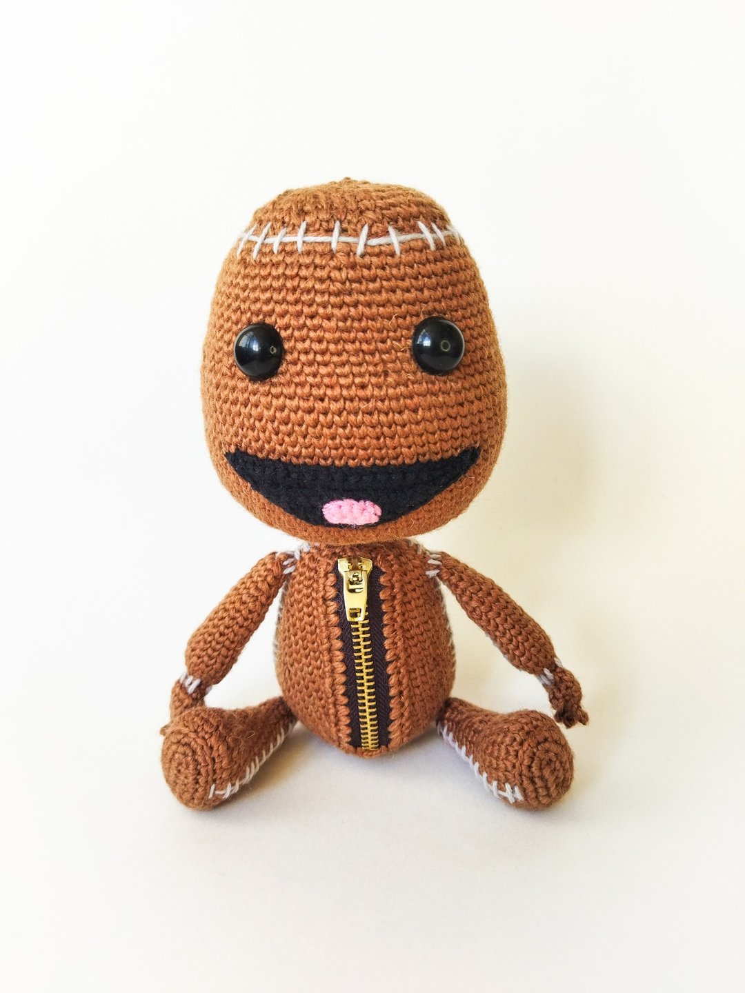 Sackboy钩针图案pdf, 针织时模仿stockinette针迹 - 手工艺教程/工具书 - 其他材质 