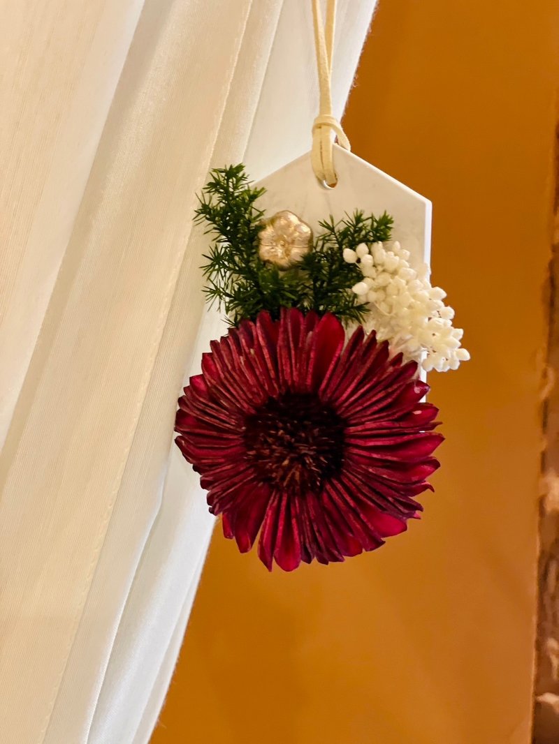 岚缇花香室 永生扩香花砖/ 闺密礼物/ 生日礼物/ 婚礼小物 - 干燥花/捧花 - 其他材质 红色