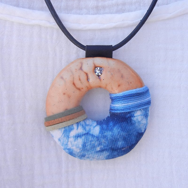 染饰  染与陶的交织乐章 // 项链 - 项链 - 陶 