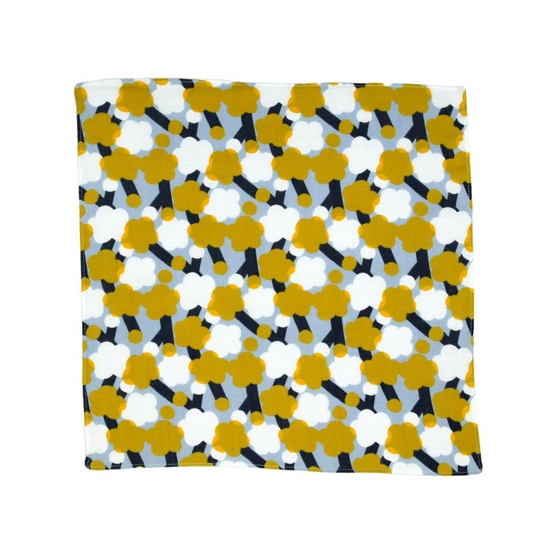 京都 双层纱布 手帕 日本制造 棉质 迷你毛巾 和风图案 时尚 可爱 - 毛巾浴巾 - 棉．麻 红色