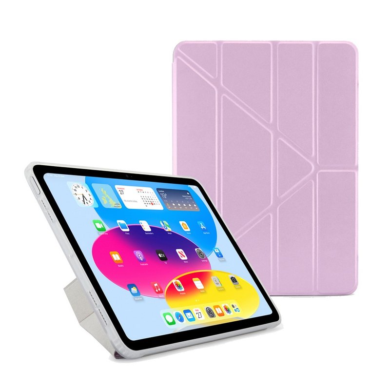 Pipetto iPad A16(11寸) /10代(10.9寸)Origami多功能保护套-紫色 - 平板/电脑保护壳 - 塑料 
