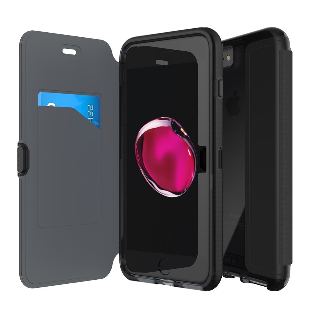 Tech21Evo Wallet iPhone 7 Plus防撞软质保护皮套(5055517362924 - 其他 - 其他材质 黑色