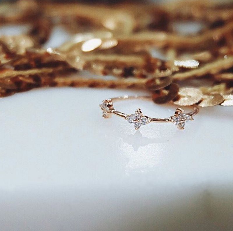 RING - 戒指 - 宝石 金色