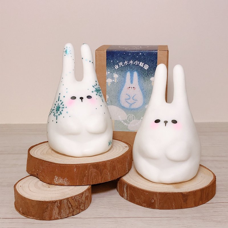 夜光水水小精灵 - 玩偶/公仔 - 塑料 白色