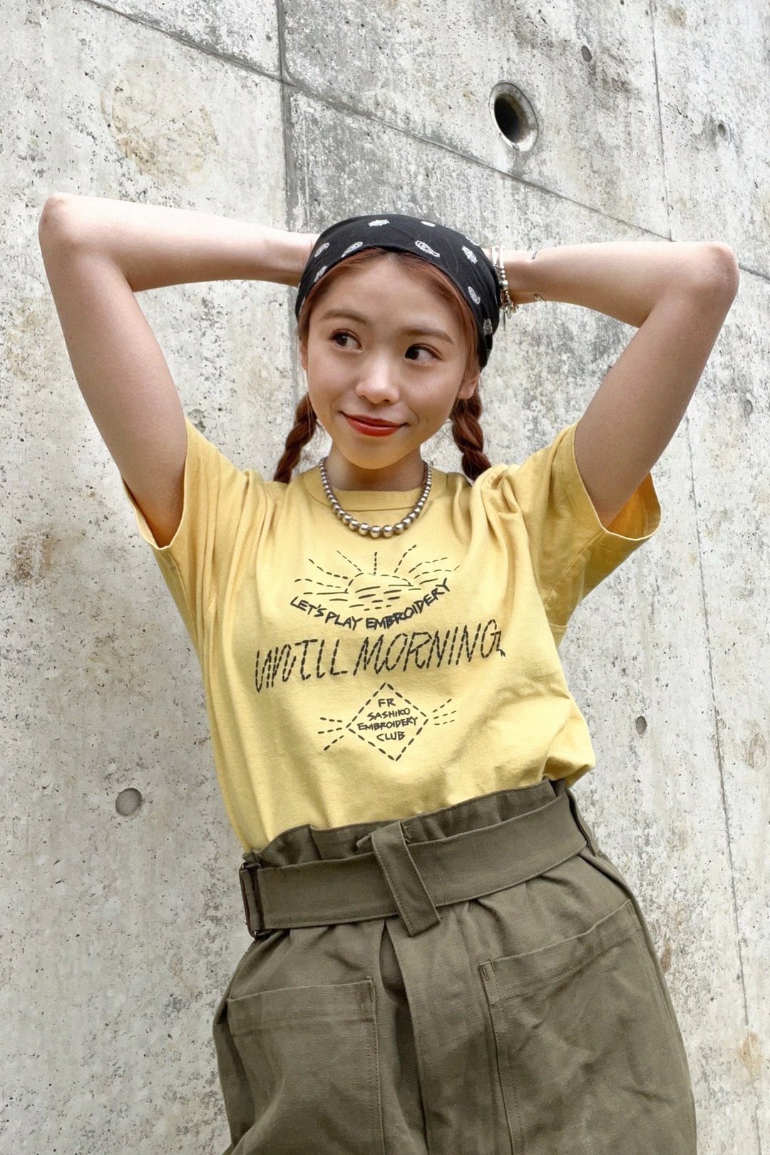 UNTILL MORNING Recycled Cotton Tee - 女装 T 恤 - 棉．麻 