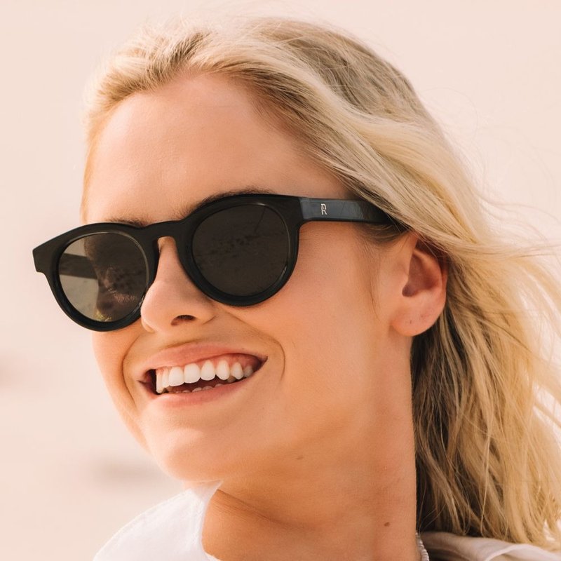 ROMA 黑 C01 - 墨镜 - 树脂 黑色