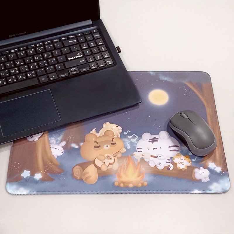 营火小桌垫 - 餐垫/桌巾 - 其他材质 蓝色