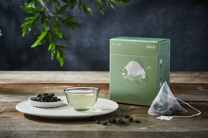 冠军金萱- 法国AVPA世界茶叶大赛银奖  盒装原叶茶包10入 - 茶 - 新鲜食材 咖啡色