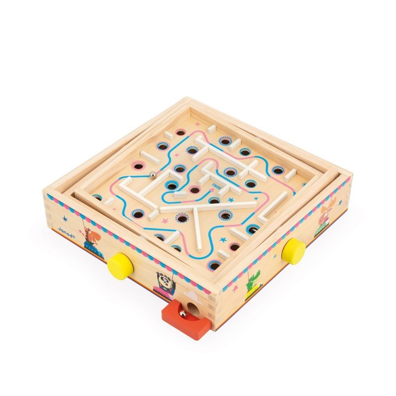 【法国Janod】惊险滚球迷宫 - 玩具/玩偶 - 其他材质 