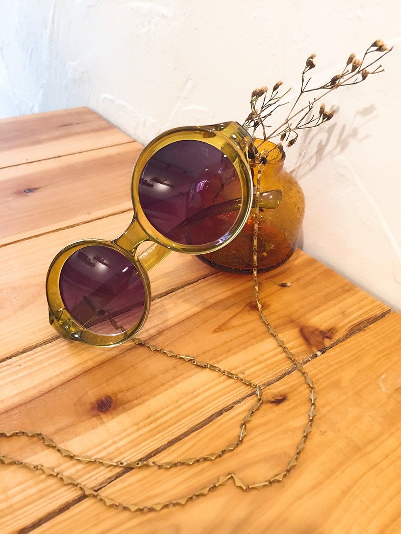 菱形黄铜眼镜链/ 项链/ 手链 口罩链 - 眼镜/眼镜框 - 其他金属 金色