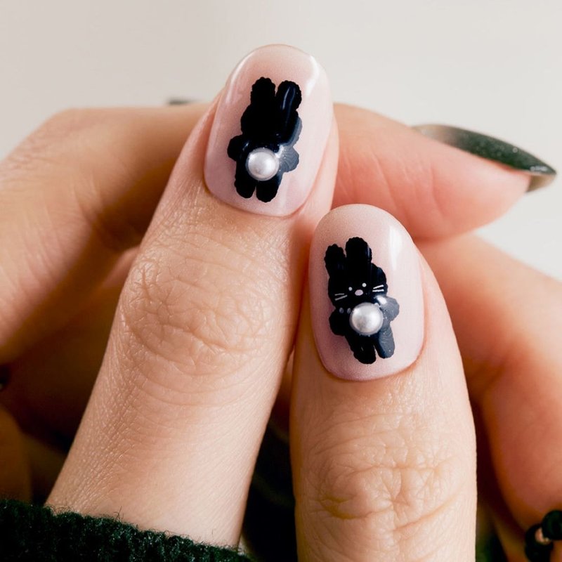 Ohora N Black Bunny NP-213 - 指甲油/指甲贴 - 其他材质 多色