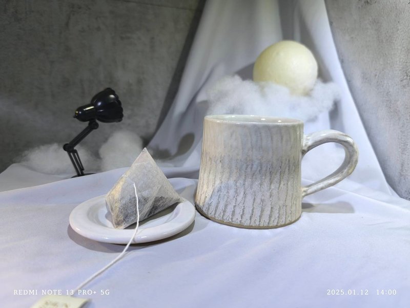 大雪山形杯-约330ml,茶杯,马克杯,水杯,咖啡杯,杯盖 - 咖啡杯/马克杯 - 陶 多色