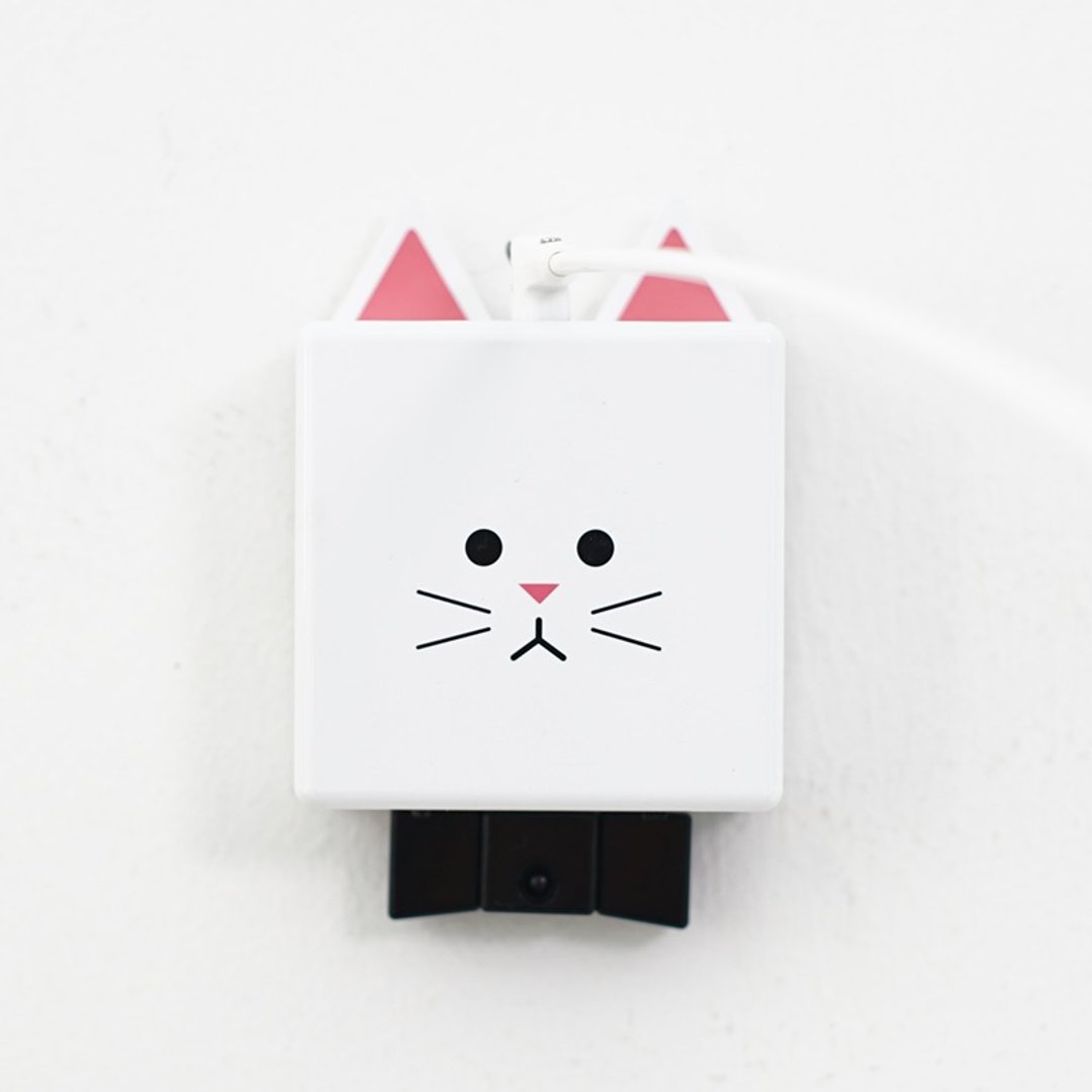 CatchCats猫抓抓+蝴蝶结遥控接收器(手机和电视遥控器可使用) - 玩具 - 塑料 白色