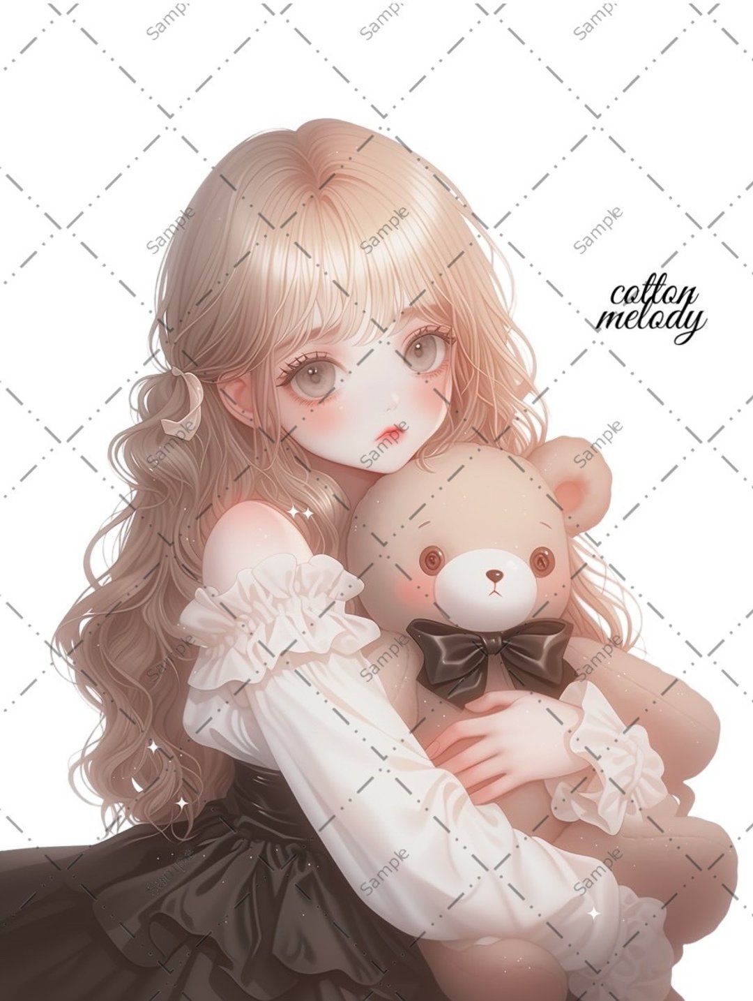 原创贴纸 no.1165 人物贴纸 原创贴纸 人物贴纸 女孩贴纸 原创人物贴纸 - 贴纸 - 纸 