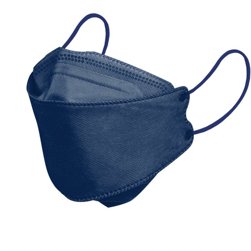 韩式4D医疗口罩 深海蓝10片装 - 口罩 - 其他材质 蓝色