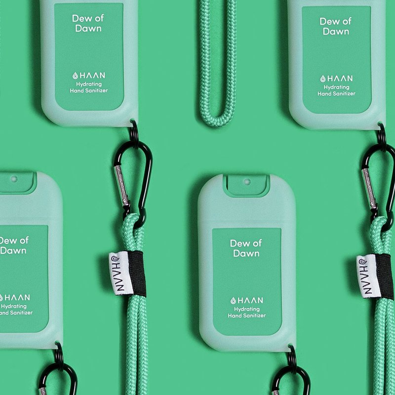 HAAN POCKET手部清洁保湿喷雾及挂绳组合-晨曦初露 //快速出货/防 - 洗手用品 - 环保材料 绿色