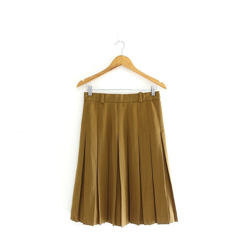 │Slowly│自然-古着裙│vintage.复古.文艺 - 裙子 - 聚酯纤维 多色