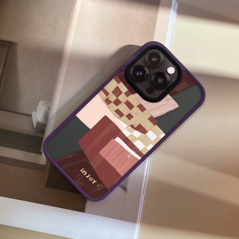 iPhone 16/15/14/13/12/SE3 日暮时分 磨砂手感 防摔手机壳 - 手机壳/手机套 - 塑料 多色