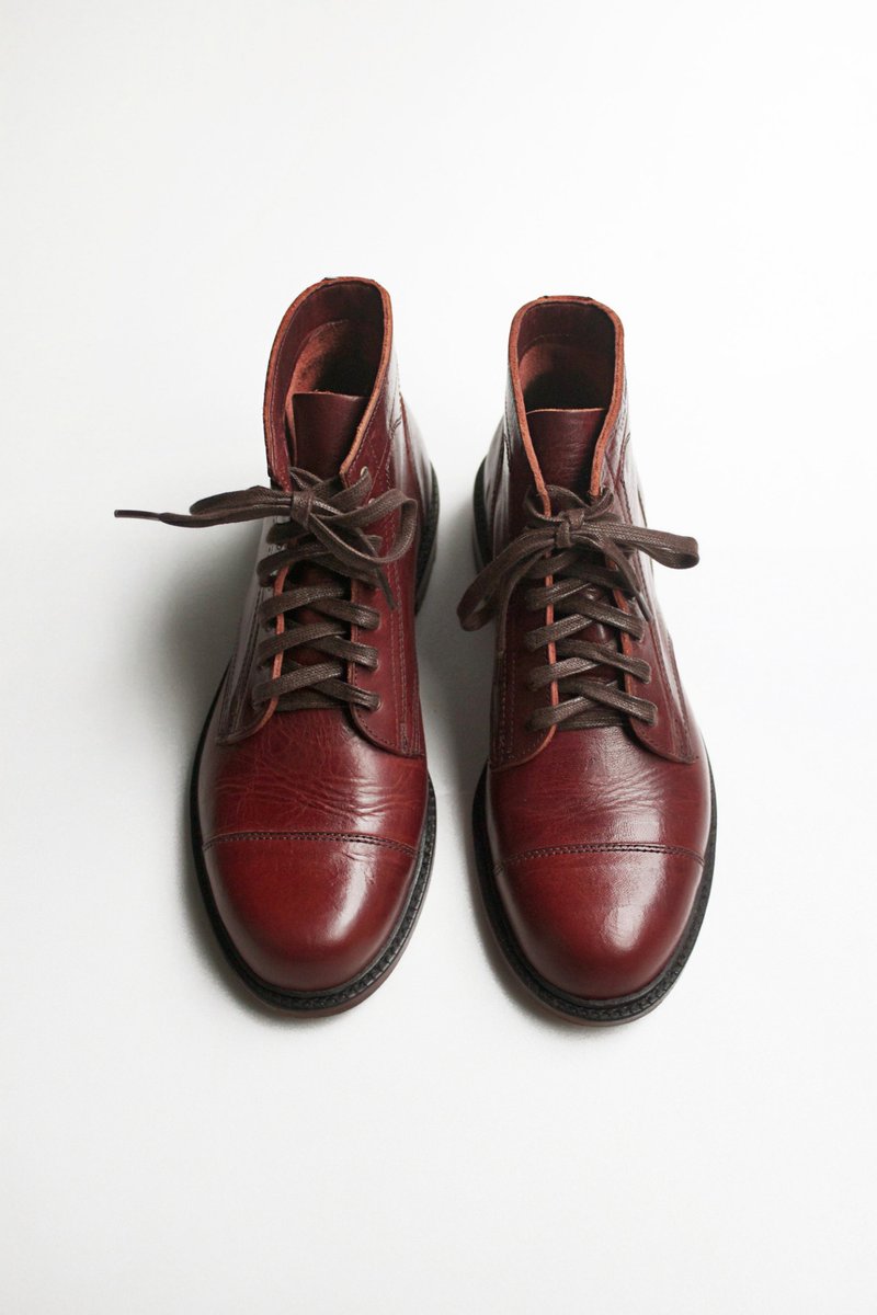 00s 美制金刚狼工作靴｜Wolverine 1000 Mile US 8.5D EUR 4142 - 男款靴子 - 真皮 红色