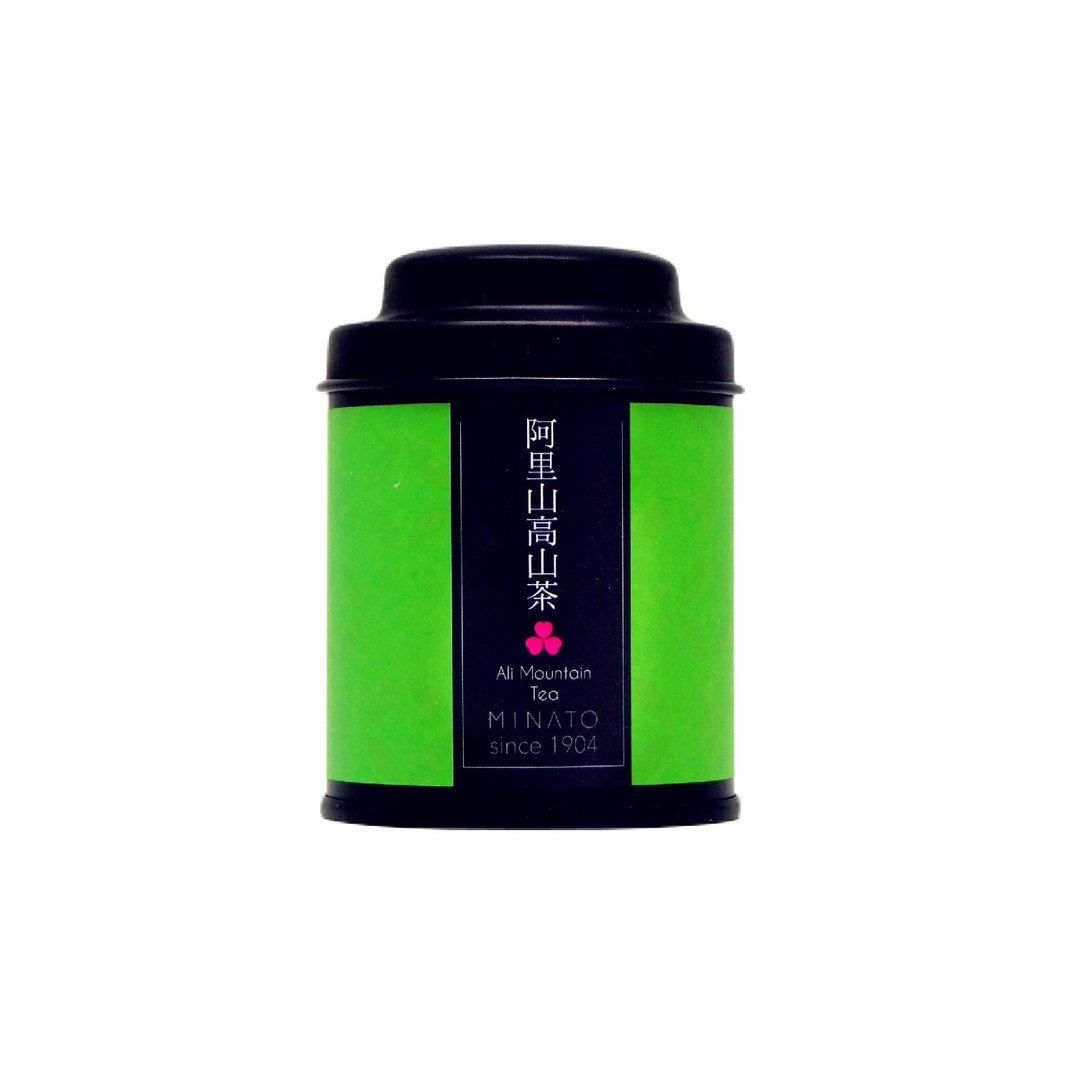 【茶粒茶】原片茶叶 质感雾黑Mini罐-阿里山高山茶 - 茶 - 新鲜食材 绿色