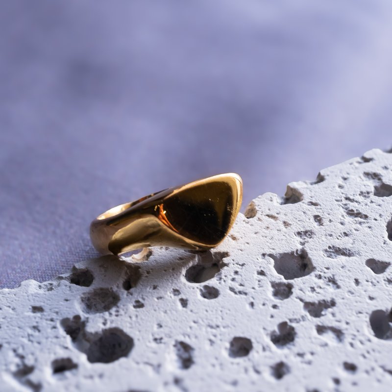 【玺戒】纯银925戒指 可镀层 【订制商品】S-065 - 戒指 - 其他金属 银色