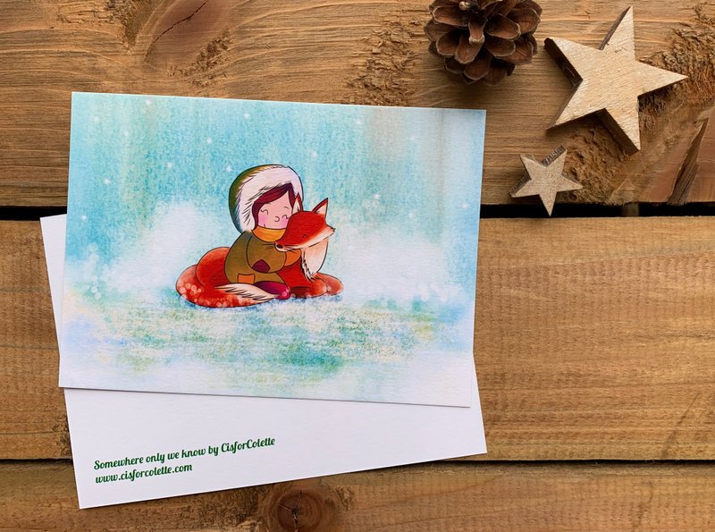 只有我们知道的秘密角落 明信片 - 卡片/明信片 - 纸 多色