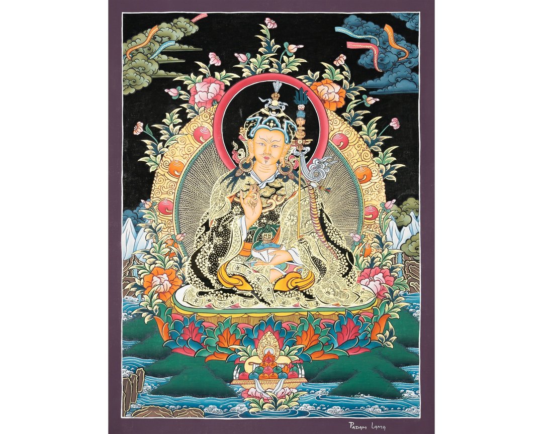 莲花生大师——神圣的喜马拉雅灵性导师 - 墙贴/壁贴 - 其他材质 多色
