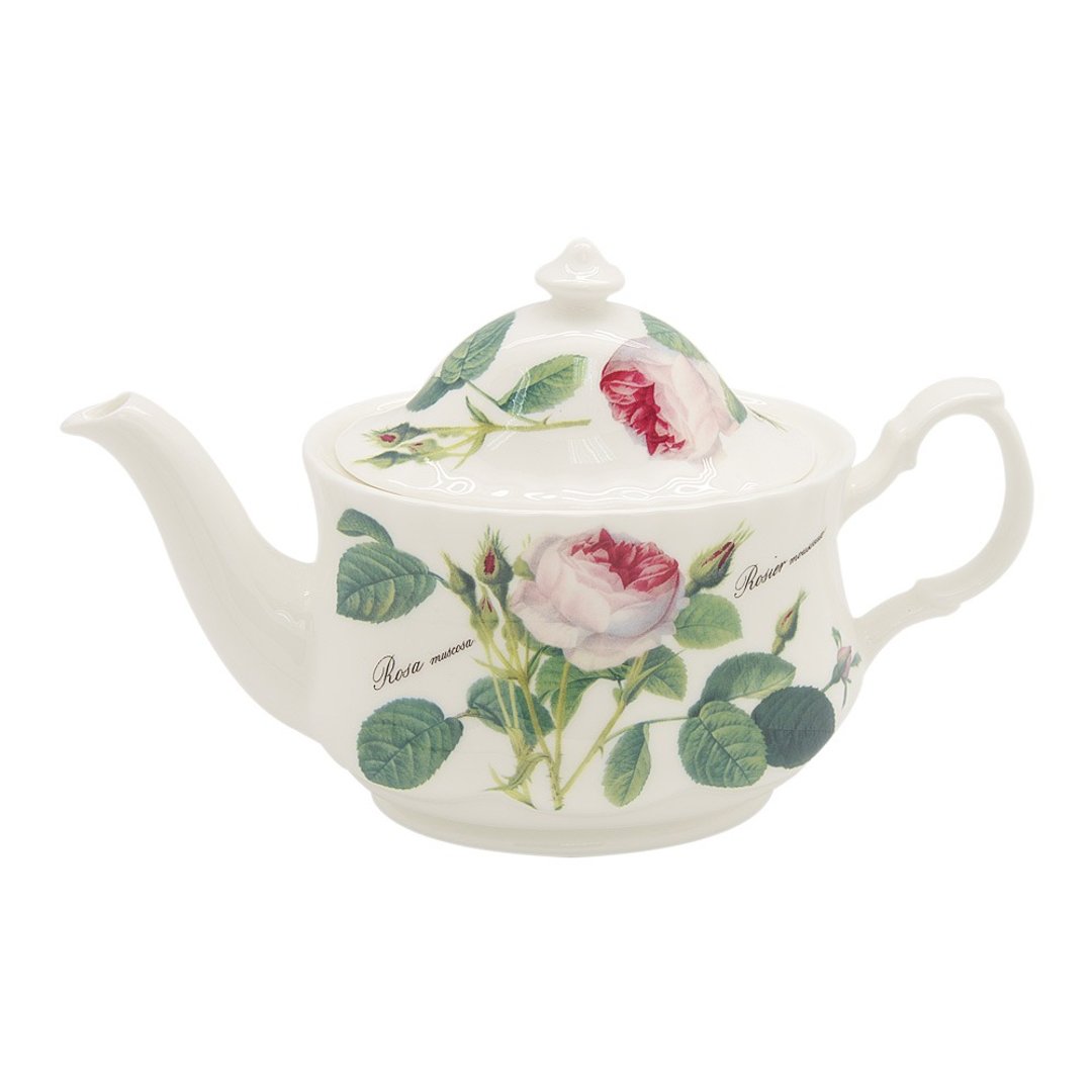 英国 RK | 浪漫浅玫瑰系列600ml小花茶壶 - 茶具/茶杯 - 瓷 多色