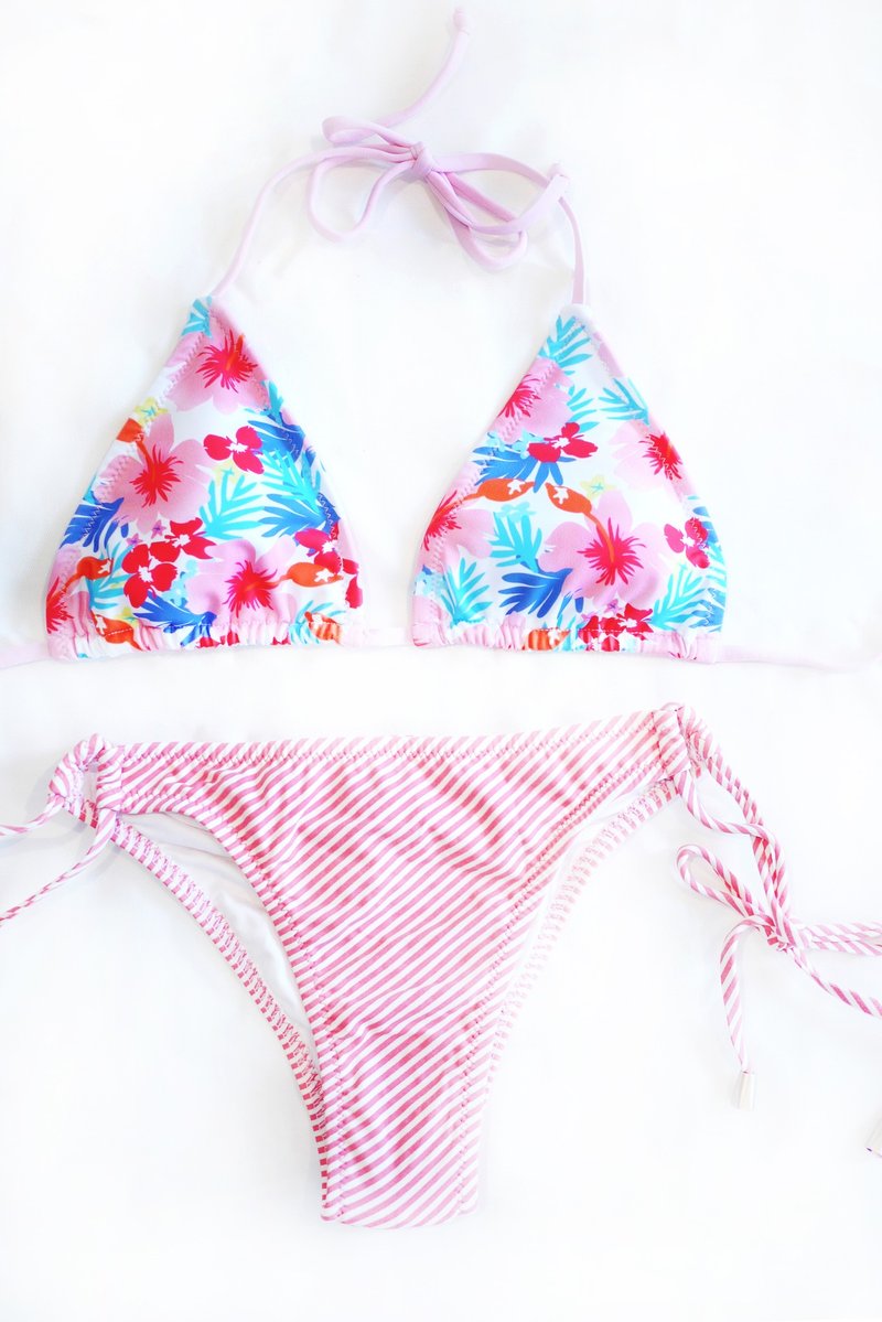 夏威夷比基尼（限定限量贩售） - 其他 - 聚酯纤维 红色