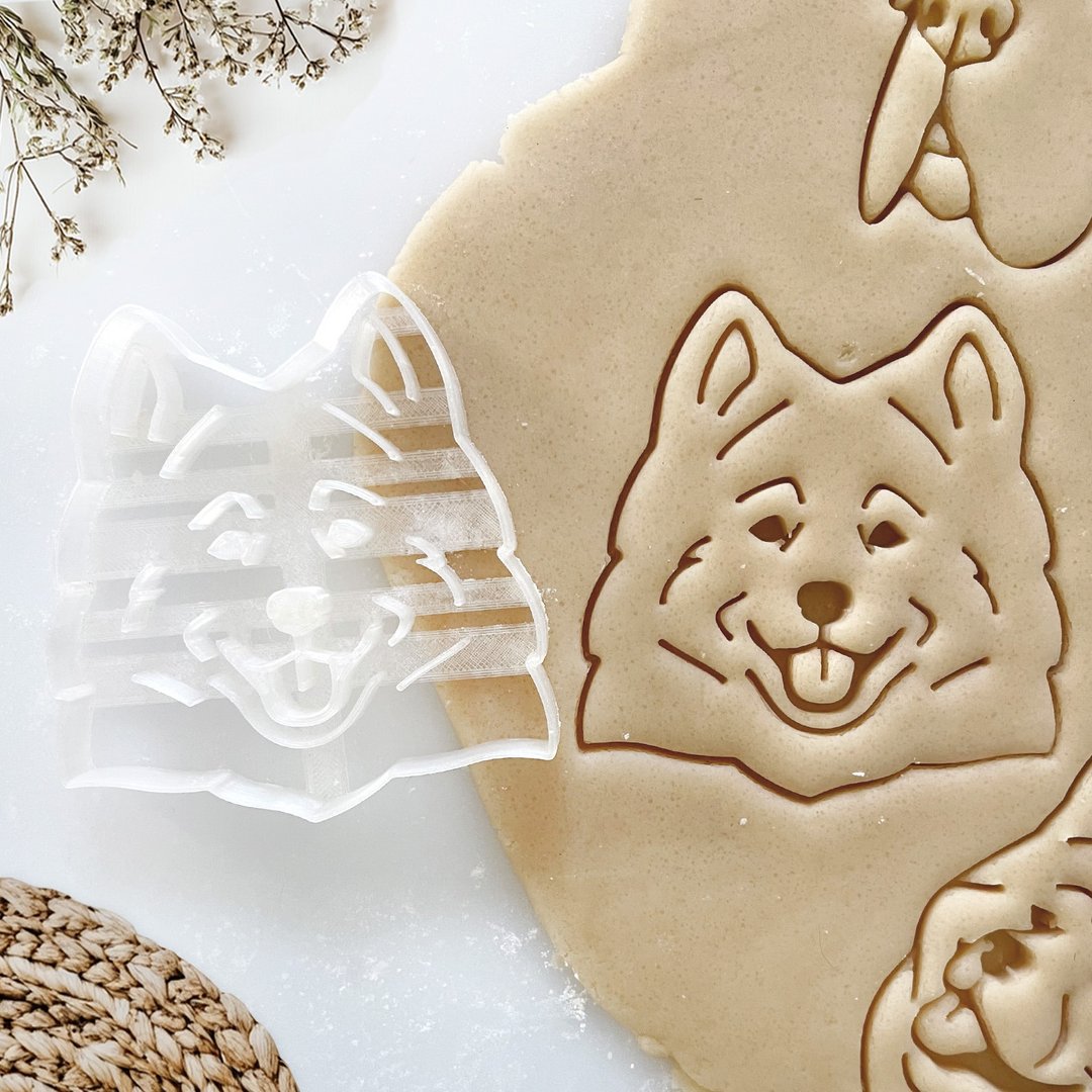 萨摩耶犬饼干压模 - 其他 - 塑料 