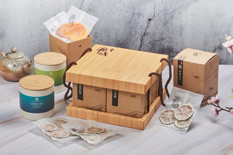 双享礼盒 l 茗茶 l 无糖果干 l 茶食 l 伴手礼 - 健康/养生 - 纸 多色